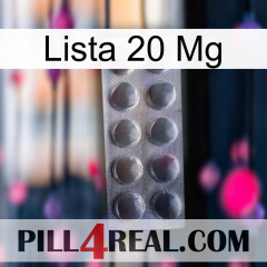 Lista 20 Mg 30